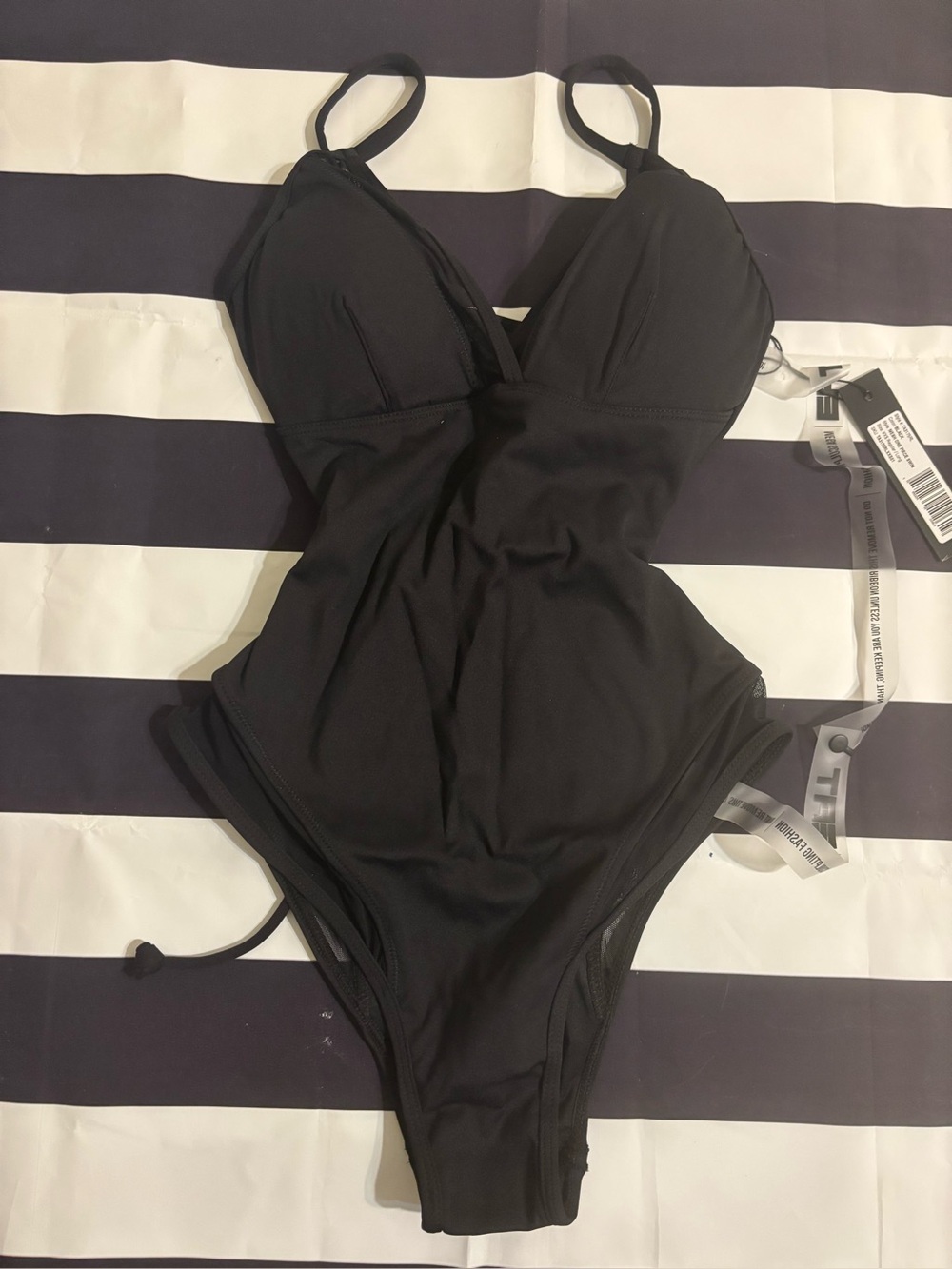 BNWT TA3 Mesh One Piece Shape Wear Swimsuit XXS Regular Long